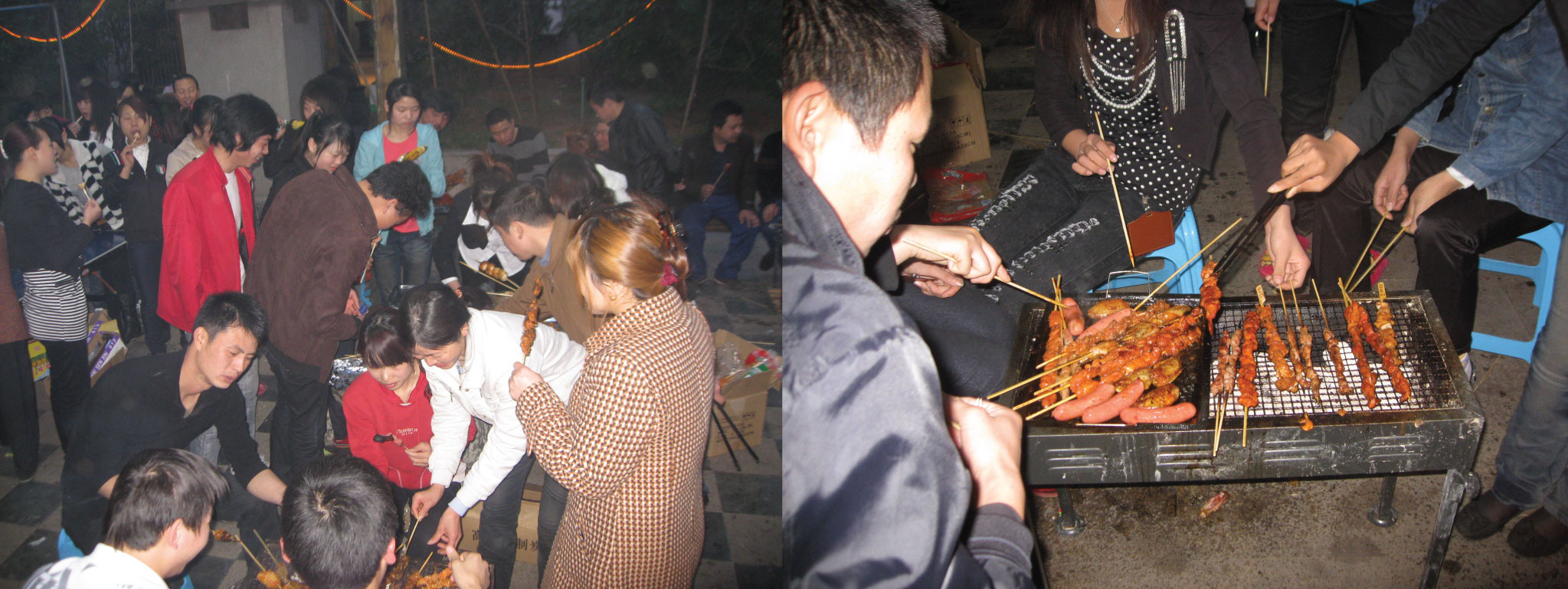 自己動(dòng)手，豐衣足食，大家都來(lái)烤咯